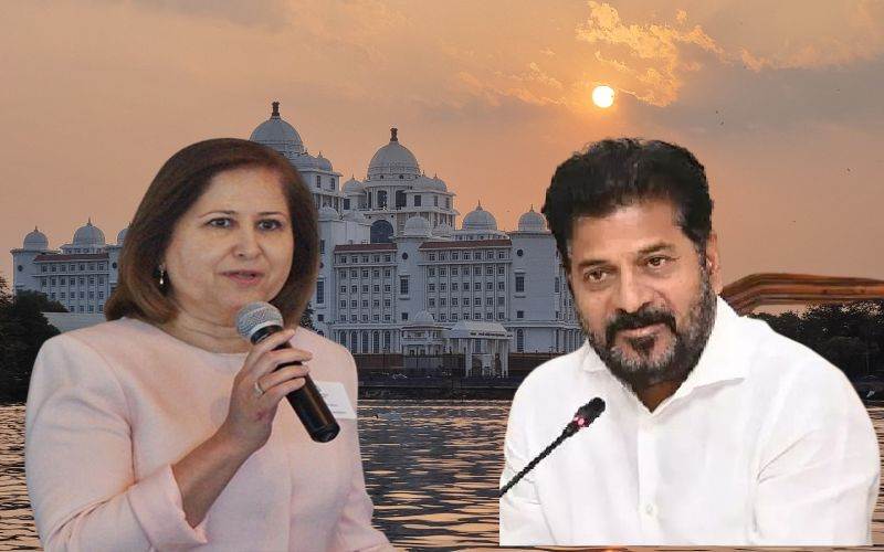  تلنگانہ وزیراعلیٰ نے حیدرآبادی خاتون غزالہ ہاشمی کو ورجینیا کے لیفٹیننٹ گورنرمنتخب ہونے پردی مبارکباد 